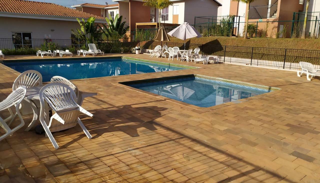 Lindo Apartamento 2 Quartos Em Condominio A 10 Minutos De Holambra Jaguariúna Kültér fotó
